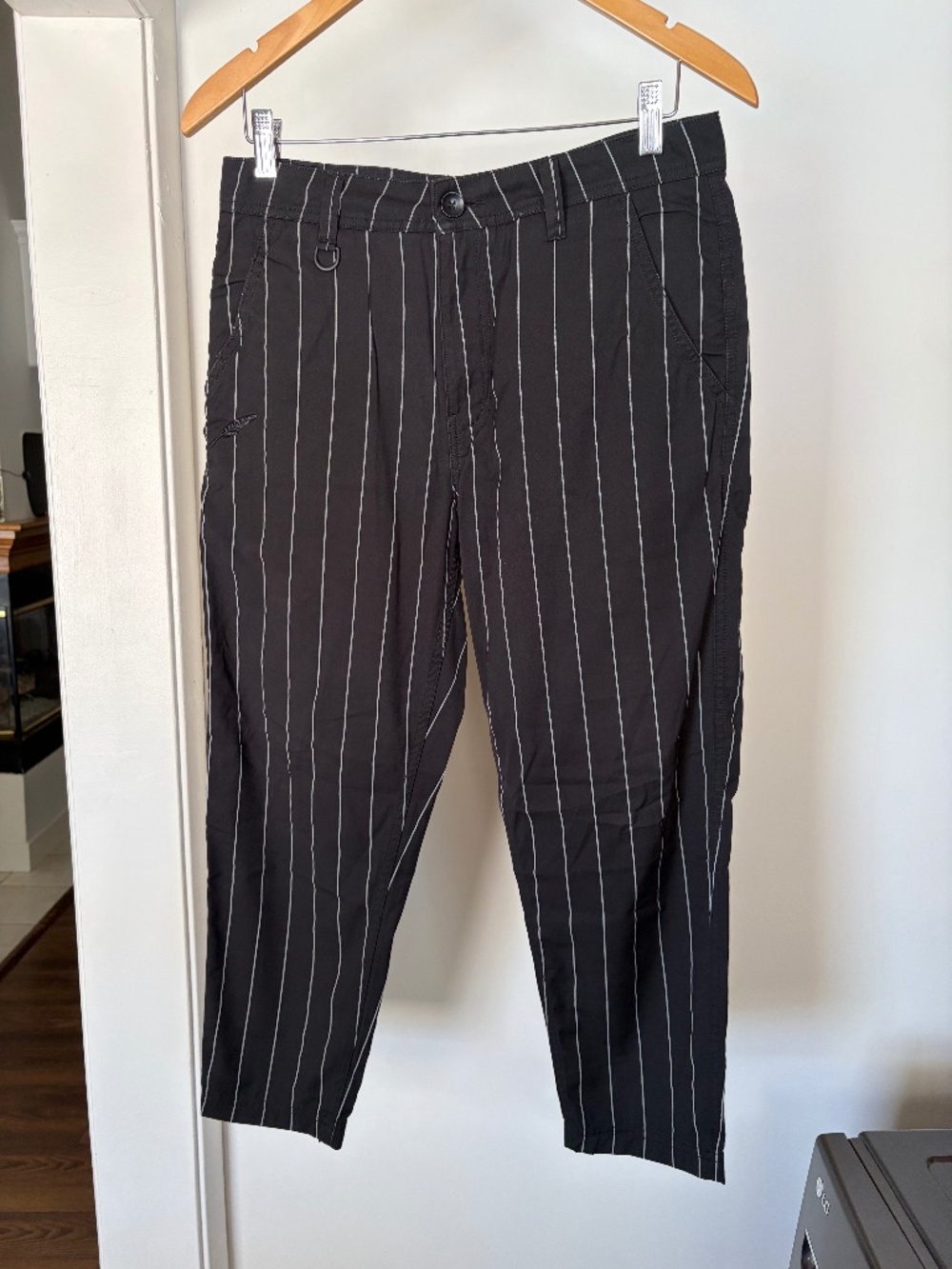 Publish cropped pinstripe pants